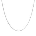 Amara Luxe Chain Silver – 1.2mm Stainless Steel Box Chain Necklace (50cm)
