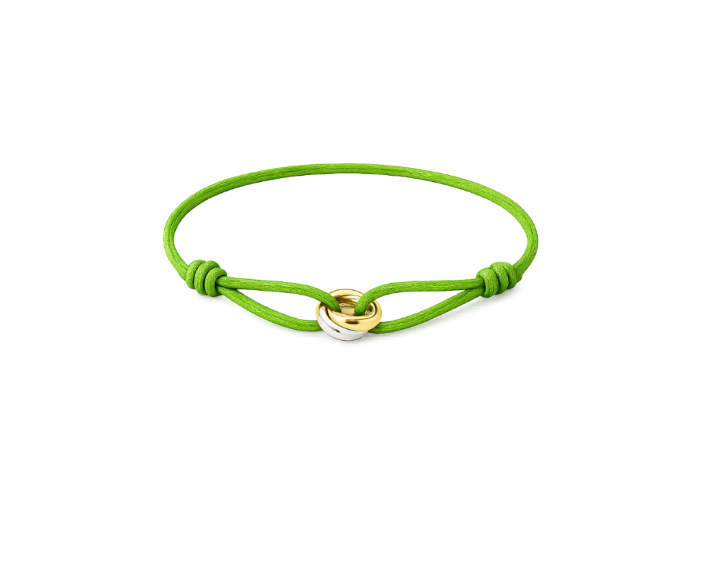 Infinity Bracelet Green