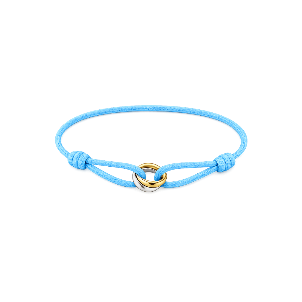 Infinity Bracelet Sky Blue