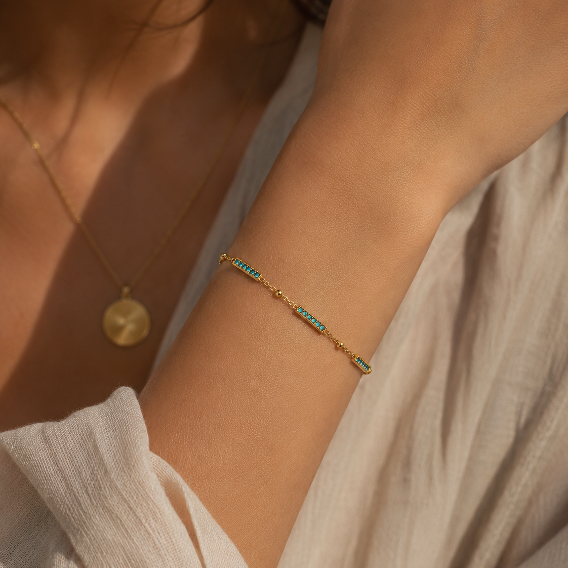 Aqua Bracelet