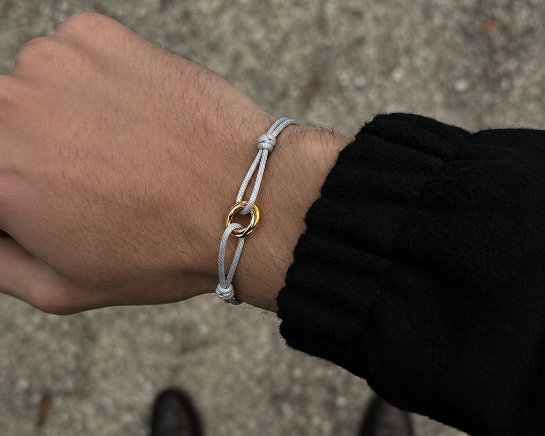 Infinity Bracelet Grey
