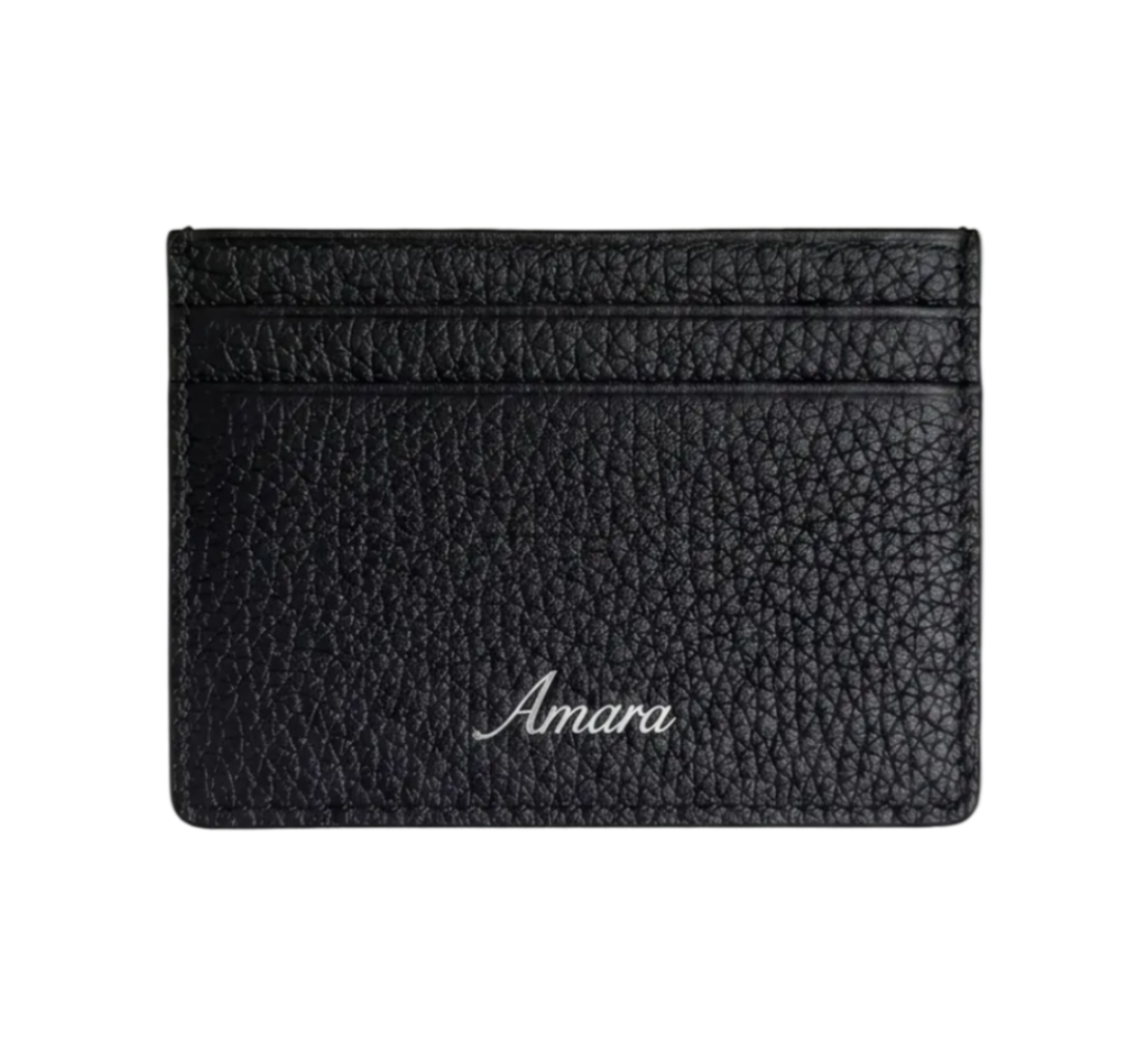 Amara card wallet Black