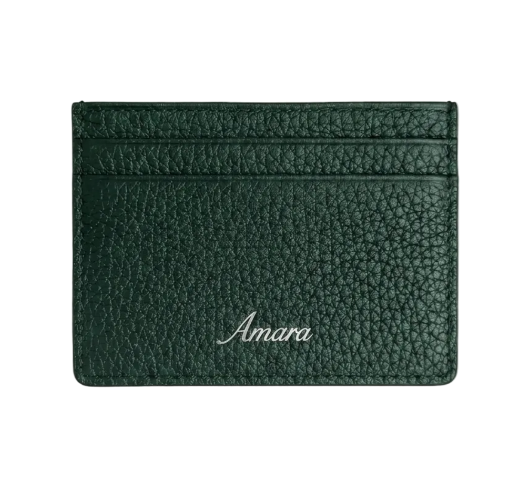 Amara card wallet Green