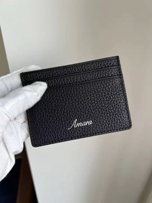 Amara card wallet Black