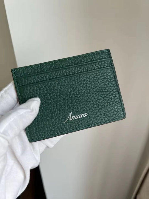 Amara card wallet Green